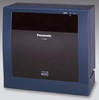 Panasonic KX-TDE600RU, базовый блок цифровой IP-АТС на 10 слотов, процессор, блок питания (подержанн