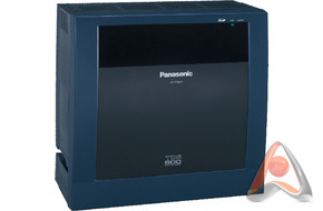 Panasonic KX-TDE600RU, базовый блок цифровой IP-АТС на 10 слотов,процессор,блок питания(подержанная)