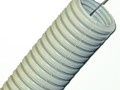Труба гибкая гофрированная (гофра для кабеля) ПВХ 25 мм, с зондом, серая, бухта 50 м, Rexant 28-0025