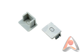 Заглушка торцевая для плоского накладного алюминиевого профиля Neon-Night 146-114-1