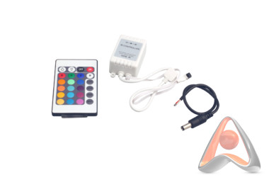 LED контроллер инфракрасный (IR) 24-12V/6A с пультом ДУ для RGB модулей/лент Neon-Night 143-101-3