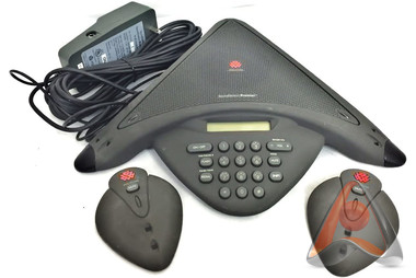 Конференц-телефон Polycom SoundStation 2201-01900-001 без адаптера питания (подержанный)