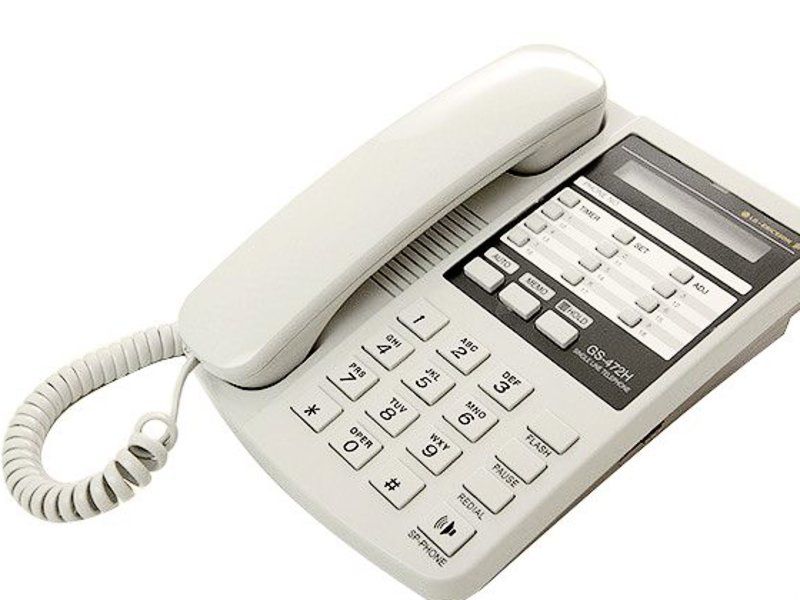 Проводной телефон LG GS-472H (подержанный)