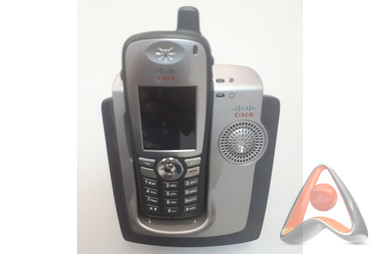 Беспроводной VoIP-телефон CISCO CP-7921G-A-K9 с зарядным устройством CP-DSKCH-7921G (поддержанный)