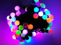 Гирлянда светодиодная "Шарики" 5 м, Ø23 мм, 25 LED RGB (мультиколор), свечение с динамикой, Neon-Nig