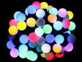 Гирлянда светодиодная "Шарики" 5 м, Ø30 мм, 25 LED RGB (мультиколор), свечение с динамикой, Neon-Nig