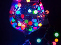 Гирлянда светодиодная "Шарики" 20 м, Ø17.5 мм, 200 LED RGB (мультиколор), свечение с динамикой, Neon