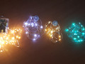 Гирлянда светодиодная "Роса" 2 м, на батарейках, 20 LED, постоянное свечение бирюзовым светом, Neon-