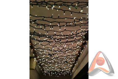 Гирлянда светодиодная "Твинкл Лайт" 4 м, 220 В, 25 LED тёпло-белые, свечение с динамикой, Neon-Night
