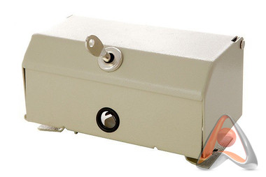 Коробка распределительная телефонная с замком на 10 пар, тип Krone (с плинтом), КРТ-10М-04