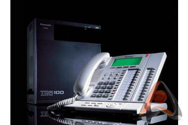 Комплект АТС KX-TDA100RU: 8-внешних линий / 32-внутренних порта + 1 системный телефон(подержанная)