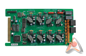Плата расширения SA26P (2 внешних и 6 внутренних аналоговых линий) для АТС MP48 / MP80