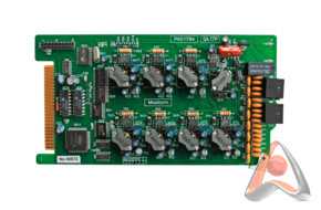 Плата расширения SA17P (1 внешняя и 7 внутренних аналоговых линий) для АТС MP48 / MP80
