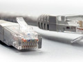 Коммутационный шнур, патч-корд UTP, категория 6, серый, 0.3м, Cabeus PC-UTP-RJ45-Cat.6-0.3m