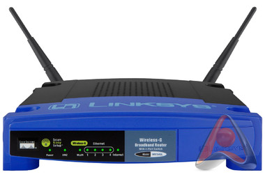 Wi-Fi роутер Linksys WRT54GL (подержанный)