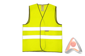 Сигнальный жилет для водителя светоотражающий (одежда специальная сигнальная повышенной видимости) р