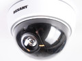 Муляж внутренней купольной камеры видеонаблюдения белого цвета с мигающим красным светодиодом, Rexan