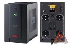 Интерактивный ИБП APC by Schneider Electric Back-UPS BX1100CI-RS, выходная мощность 1100 ВА / 660 Вт