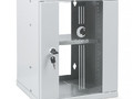 Шкаф телекоммуникационный настенный 10 дюймов, 8U 315x325x405mm, дверь стекло Cabeus WSC-8U