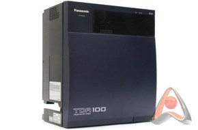 Цифровая АТС Panasonic KX-TDA100RU без блока питания PSU-S (подержанная)