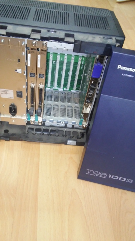 Цифровая АТС Panasonic KX-TDA100DRP / kx-tda100d (подержанная)