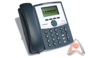 Проводной SIP-телефон Linksys SPA921 / SPA922 (подержанный)