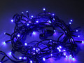 Гирлянда светодиодная "Твинкл Лайт", 10 м, 220 В, 80 LED синие, свечение с динамикой, Neon-Night 303
