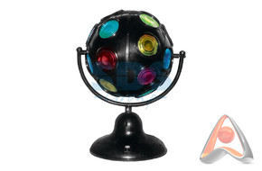 Светодиодная система - Диско-шар, 20см, RGB свечение с динамикой, 220В, Neon-Night 601-258