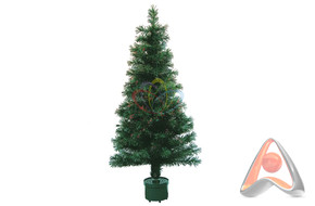 Новогодняя ель фиброоптика (световолокно), высота 120см, 125 веток, свечение с динамикой, Neon-Night