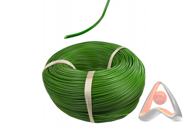 Силовой кабель (автомобильный) ПГВА 1х0.75мм², 100 м, зелёный, Rexant 01-6503