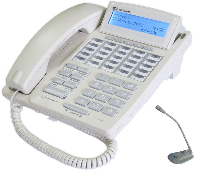 Системный телефонный аппарат (СТА) Maxicom / Максиком STA30Wm / STA30Gm