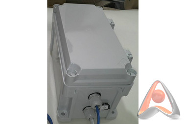 Пластиковый термобокс с подогревом для радиооборудования, 300х150х146, герметичный,IP 67