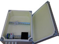 Пластиковый термоконтейнер с подогревом для радиооборудования, 300х400х130, герметичный, ENSTO, IP67