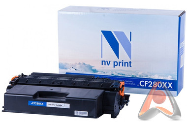 Картридж NV Print CF280XX Черный для принтеров HP LaserJet Pro M401d/ M401dn/ M401dw/ M401a/ M401dne