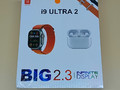 Ультра умные часы I9 Ultra Smart Watch с беспроводными наушниками Big 2.3, ОРАНЖЕВЫЙ