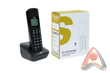 Беспроводной телефон стандарта DECT RA-SD53RUBK