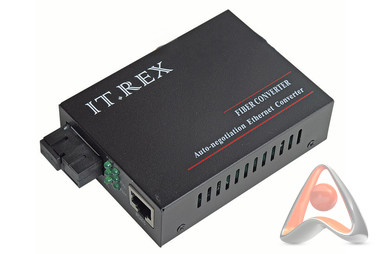 Медиаконвертер IT.Rex (20км, WDM, SC,1310Tх1550Rх, 10/100Base) 0001738