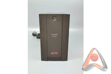 Источник бесперебойного питания APC Back-UPS BC650-RSX761, 650 ВА / 360 Вт  (подержанный)