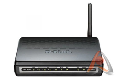 Wi-Fi роутер D-Link DSL-2640U/NRU/C4, ADSL2+