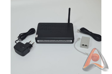 Wi-Fi роутер D-Link DSL-2640U/NRU/C4, ADSL2+ .Товар уцененный