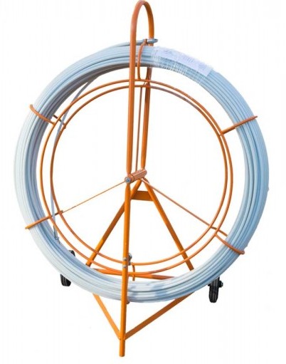 Устройство для протяжки кабеля на тележке УЗК-11/50 (⌀11мм, 50м) стеклопруток, ТОМАСС