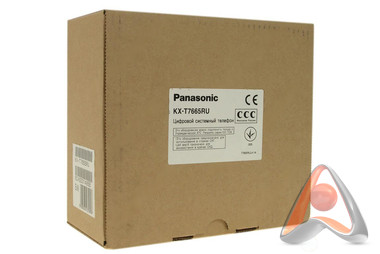 Цифровой системный телефон Panasonic KX-T7665RU (белый)