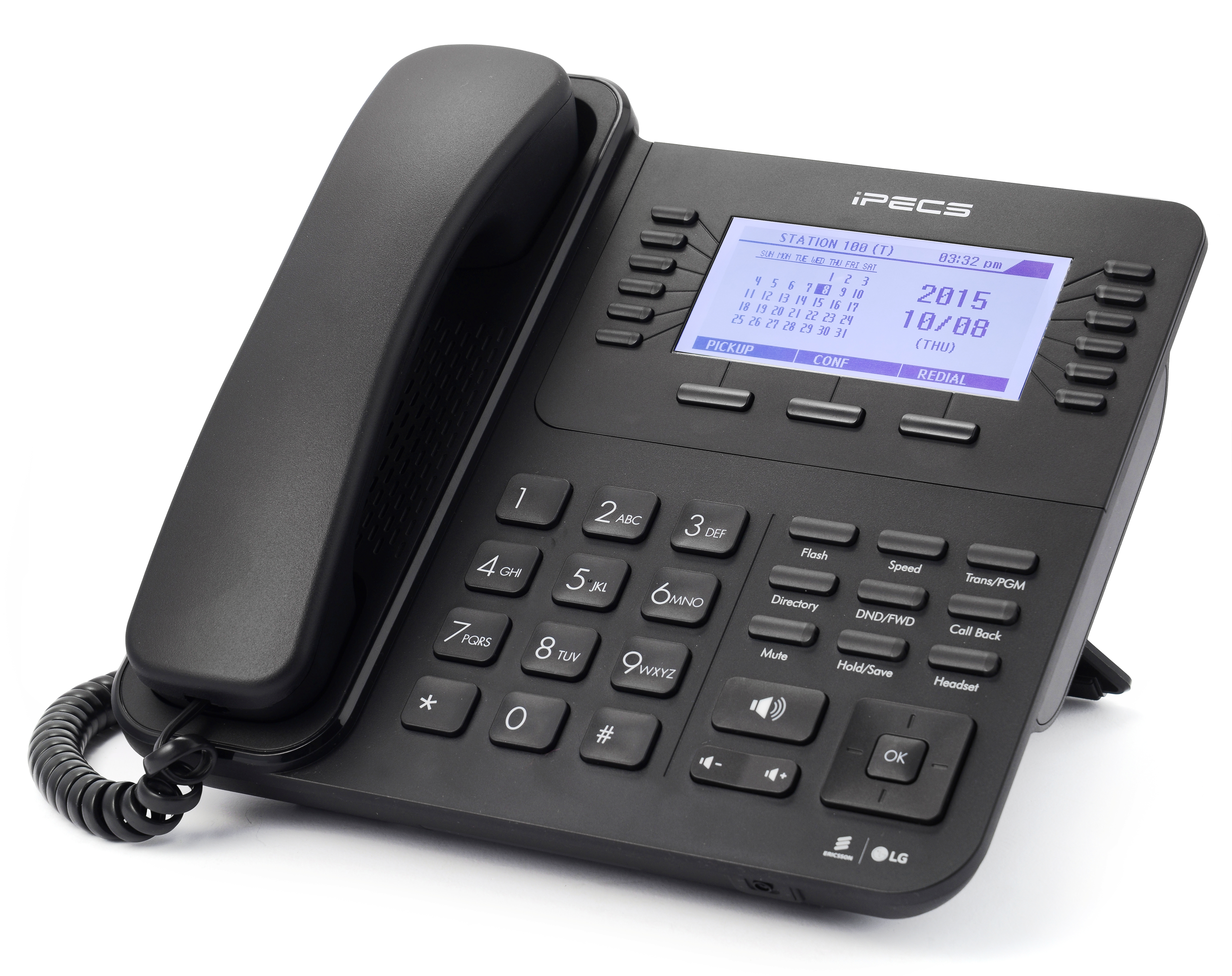 Цифровой системный телефон с унифицированным ПО, iPECS LDP-9240D