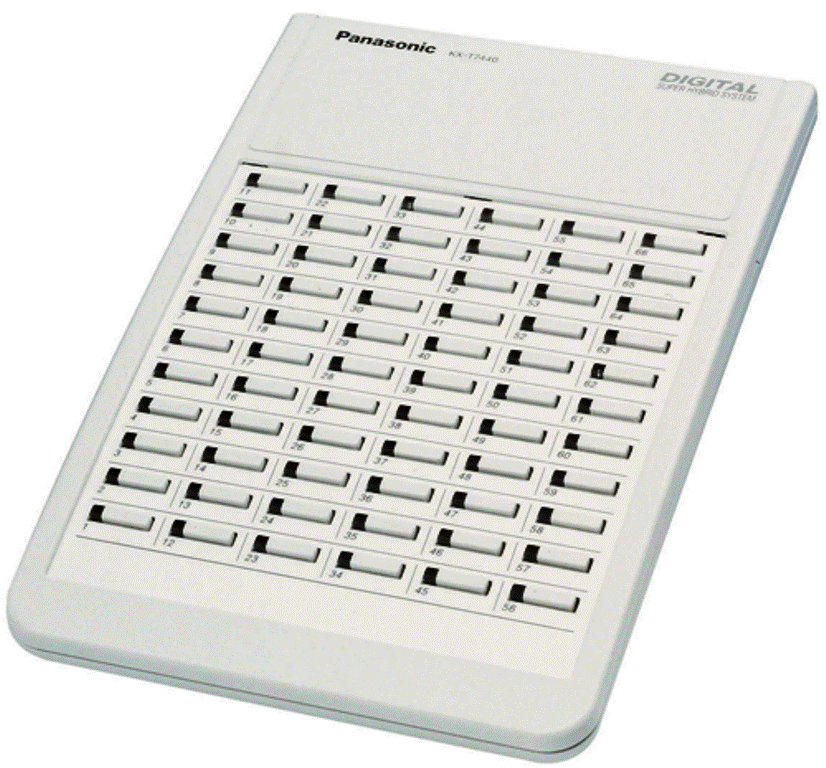 Цифровая системная консоль Panasonic KX-T7440RUW (KX-T7440X) белая, для телефонов KX-T7431/KX-T7433/