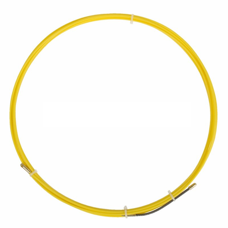 Пруток для закладки кабеля (ПЗК): стеклопруток ⌀3.5 мм в оплетке, бухта 10 м, ТОМАСС