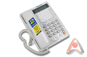 2-х линейный проводной телефон Panasonic KX-TS2368RU (подержанный)