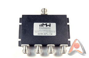 Сплиттер (делитель/сумматор мощности) на 4 выхода MW-SPL-14
