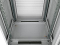 Шкаф телеком. 19" напольный 42U 600x800x2055mm (ШхГхВ) передняя и задняя перфорированные двери, ручк