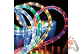 Дюралайт ⌀13 мм, свечение с динамикой (3W), 24 LED, бухта 100 м, Neon-Night 121-32Х-4