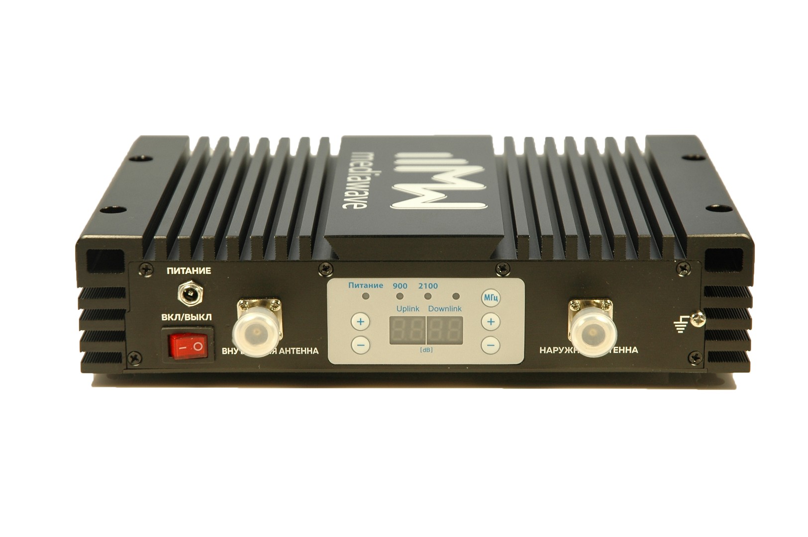 MWD-EGW-BM23: усилитель сотового сигнала (репитер) 900/2100 МГц, 75дБ/200мВт, площадь покрытия до 20
